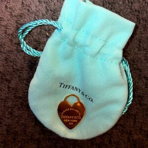 Tiffany & Co. Silver Heart Lock Pendant